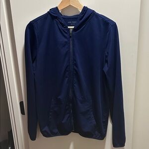 Joe Fresh Blue Athletic Zip Up Light Jacket